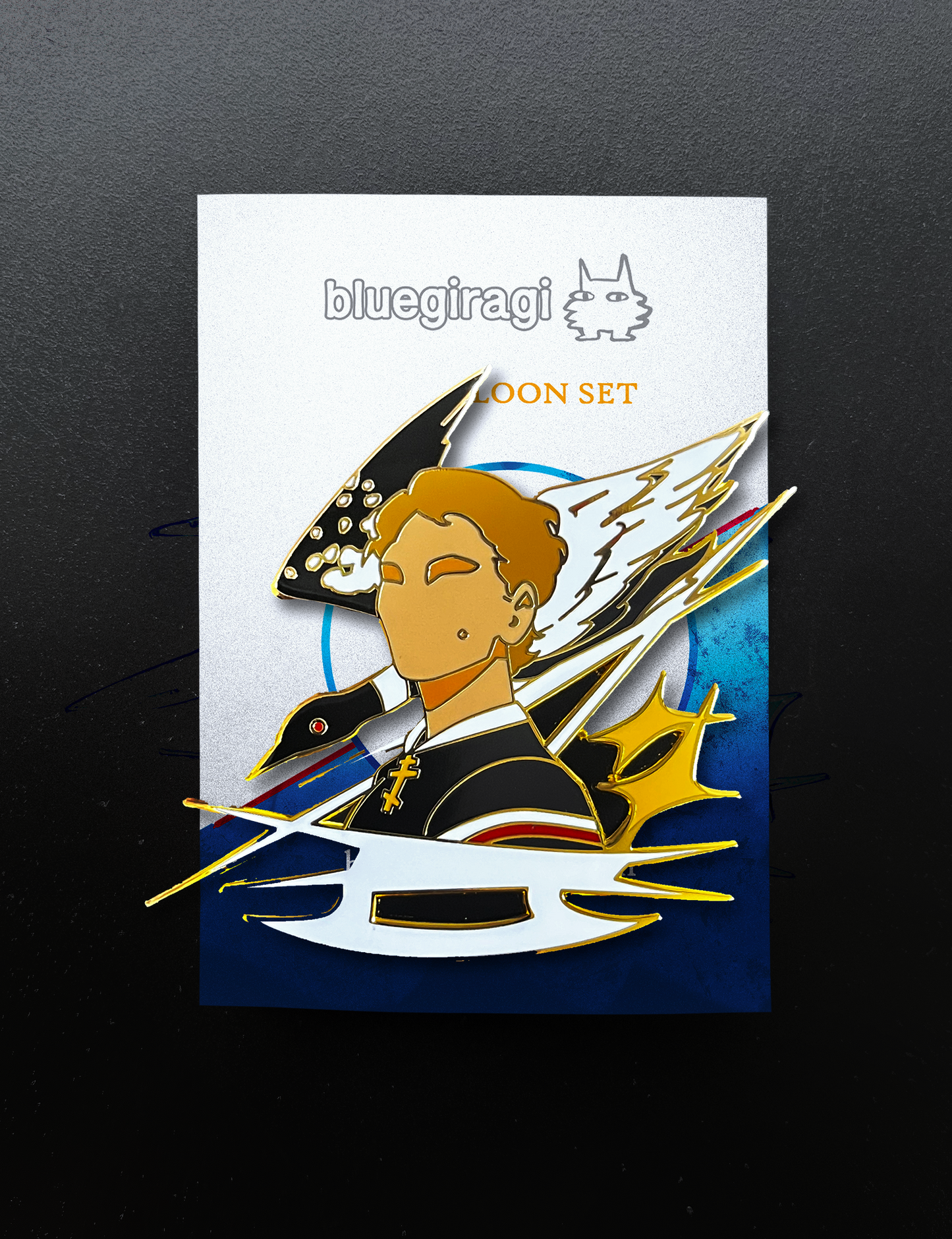 Loon Ilya Enamel Pin