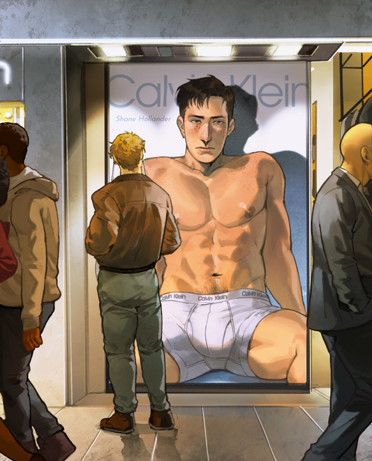 Calvin Klein Ad - Shane Hollander