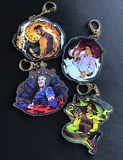 Monster 141 Charms - Allies and Enemies