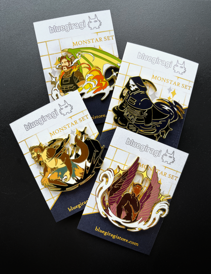 Monstar Enamel Pins