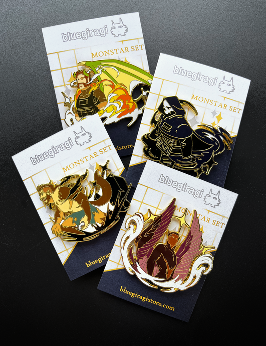 Monstar Enamel Pins