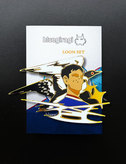Loon Shane Enamel Pin