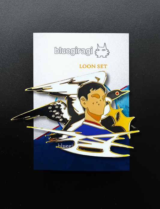 Loon Shane Enamel Pin