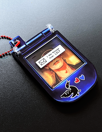 Shane Flip-Phone Keychain