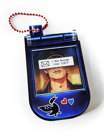 Shane Flip-Phone Keychain