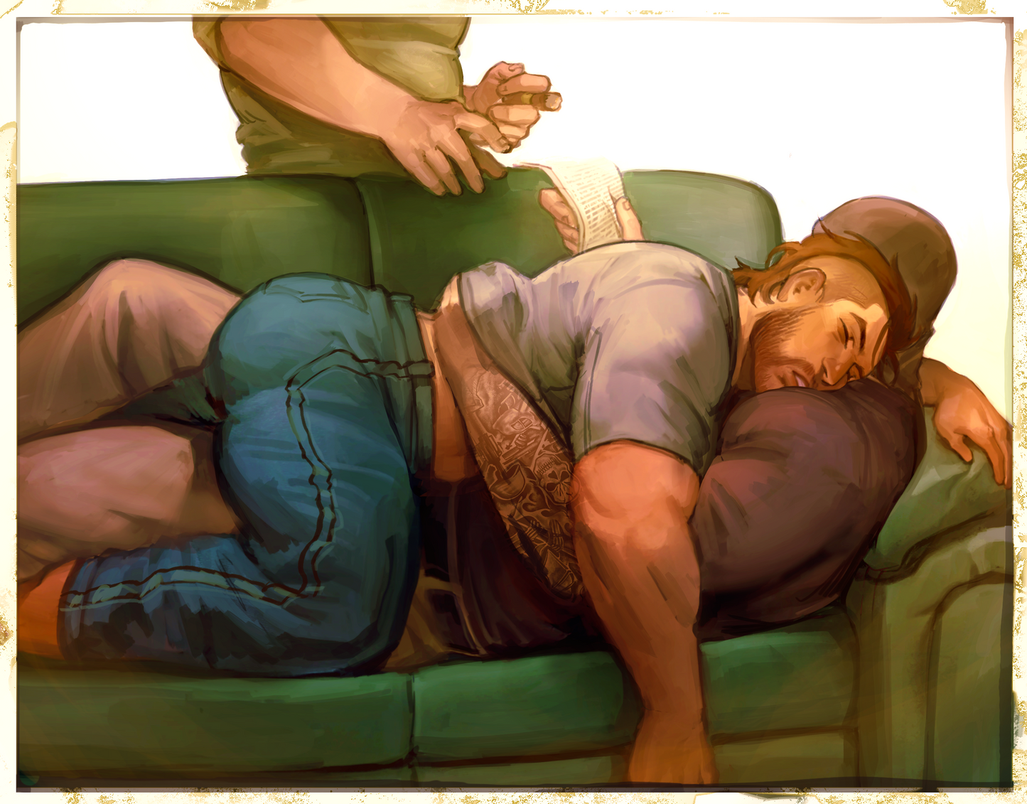Couch Potato Print