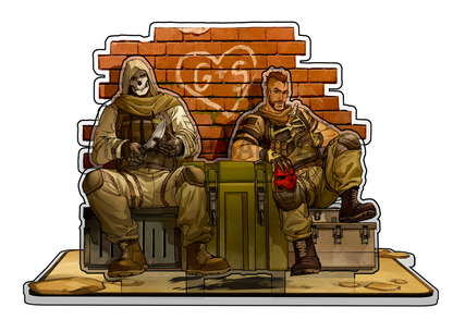 Desert Ghostsoap Standee