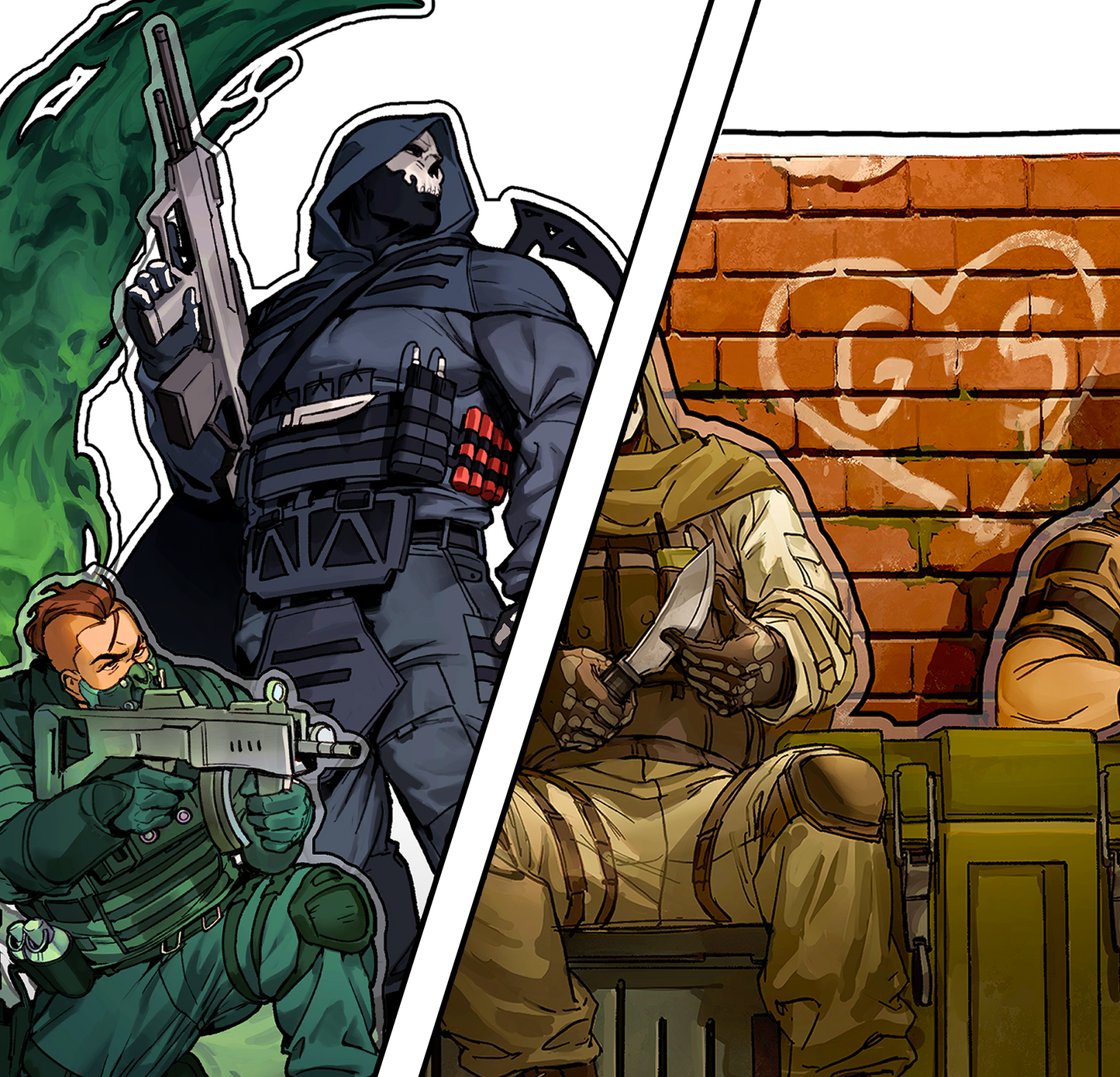 GhostSoap Standee Bundle