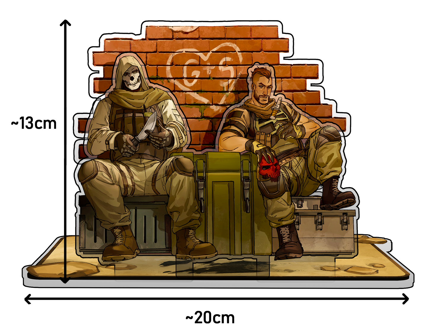 Desert Ghostsoap Standee