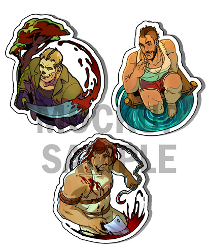 Slasher AU Stickers