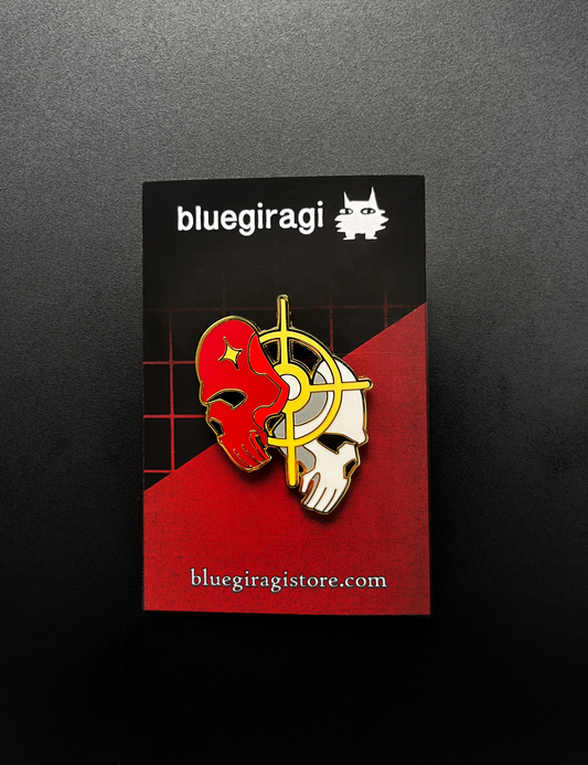 Target-Locked Enamel Pin